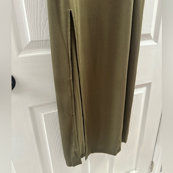 NWT Naggoo Women's High Slit Spaghetti Straps Maxi Dress Large - Picture 5 of 13